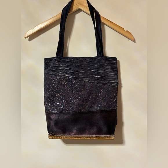 Toni Pons- Blue Sparkle and Shimmer Purse - Picture 2 of 6